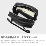 REN トートバッグ レディース 小さめ ファスナー付き レン バッグ レザー カバン ブランド A5 ゴートレザー 山羊革 革 横型 肩掛け 大人 スクエア シンプル BARE スラウチーボックスバッグS 1-11-40677