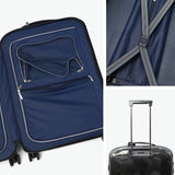 ロンカート スーツケース Mサイズ RONCATO キャリーケース メンズ レディース 5泊 6泊 7泊 出張 旅行 ビジネス 大人 TSロック ジッパー おしゃれ イタリア製 軽量 軽い ダブルホイール WE ARE 63L 5952