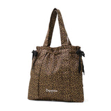 レペット トートバッグ レディース 大きめ Repetto バッグ 布 サブバッグ ブランド 軽量 おしゃれ 可愛い かわいい カジュアル コットン ロゴ ワンポイント 巾着 リボン トート 女性 レオパード柄 ヒョウ柄 肩掛け B4