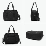 ルートート トートバッグ レディース 大きめ ファスナー付き A4 ROOTOTE バッグ ブランド 軽量 軽い 通勤 旅行 2WAY トート ショルダー 肩掛け 斜めがけ キャリーオン スクエア型 撥水 SN.グランデ.haccoーA 1050