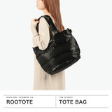 ルートート トートバッグ レディース ファスナー付き 大きめ A4 ROOTOTE トート バッグ 軽量 ブランド 斜めがけ ショルダー かわいい 横型 2WAY フェザールー FEATHER ROO FE.ミディアム.モダーン-A 3685