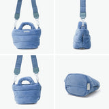 ルートート トートバッグ ファスナー付き レディース 小さめ ミニ ショルダー ROOTOTE バッグ トート かわいい 軽い 軽量 ブランド マチ付き 斜めがけ 2WAY FEATHER ROO FE.べビールー.フラッフィポップ-A 3688