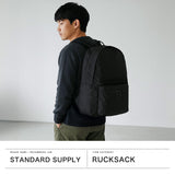 【正規取扱店】 スタンダードサプライ リュック メンズ レディース デイパック 大きめ 大容量 STANDARD SUPPLY ブランド シンプル カジュアル 通勤 出張 旅行 30L 2層 バッグ A4 B4 PC 黒 MATTE 2R LARGE DAYPACK