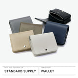 【正規取扱店】 スタンダードサプライ 二つ折り財布 レディース メンズ ブランド STANDARD SUPPLY ファスナー 本革 レザー 小銭 小銭入れ カード カード入れ 財布 ギフト 日本製 PAL ACCORDION COMPACT WALLET