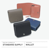 【正規取扱店】 スタンダードサプライ 二つ折り財布 財布 レディース メンズ ブランド STANDARD SUPPLY 本革 大人 日本製 女性 男性 二つ折り コンパクト ミニ レザー おしゃれ PAL ACCORDION COMPACT WALLET