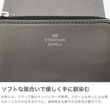 【正規取扱店】 スタンダードサプライ 二つ折り財布 レディース メンズ ブランド STANDARD SUPPLY ファスナー 本革 レザー 小銭 小銭入れ カード カード入れ 財布 ギフト 日本製 PAL ACCORDION COMPACT WALLET