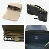 【正規取扱店】 スタンダードサプライ 二つ折り財布 レディース メンズ ブランド STANDARD SUPPLY ファスナー 本革 レザー 小銭 小銭入れ カード カード入れ 財布 ギフト 日本製 PAL ACCORDION COMPACT WALLET