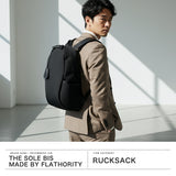 ザソールビスメイドバイフラソリティ リュック メンズ レディース おしゃれ THE SOLE BIS made by Flathority ノートPC 無地 A4 キャンバス 撥水 通勤 ブランド ビジネス 日本製 キャンバスレザー バックパック PAUL