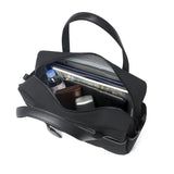 ザソールビスメイドバイフラソリティ ビジネスバッグ メンズ レディース 大容量 THE SOLE BIS made by Flathority 無地 A4 キャンバス 自立 撥水 通勤 ブランド ビジネス 日本製 キャンバスレザー ブリーフケース STEVE