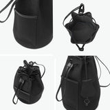 ザソールビスメイドバイフラソリティ ショルダーバッグ メンズ レディース ブランド 斜めがけ 軽量 THE SOLE BIS made by Flathority 巾着 カジュアル 縦型 撥水 キャンバスレザー 3WAYショルダーバッグ WILLIAM