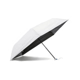 白の頂 折りたたみ傘 レディース 晴雨兼用 軽量 SHIRONOITADAKI 日傘 雨傘 折りたたみ おしゃれ 完全遮光 遮光率100% UVカット100% 遮熱 軽い シンプル OUTSIDE SERIES アウトサイドスリム 50cm LDSI-O-50PM