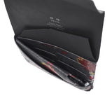 所作 財布 メンズ レディース Shosa 三つ折り 3つ折り ブランド 薄い 薄型 コンパクト 小銭入れ サイフ 折財布 ウォレット 革 本革 革財布 レザー 日本製 花 花柄 和 刺繍模様 ショートウォレット1.0