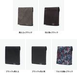 所作 三つ折り財布 メンズ レディース 財布 Shosa ブランド おしゃれ 日本製 本革 折財布 小銭入れ 薄型 薄い スリム 和風 和 柄 レザー 牛革 経年変化 軽量 雨 花 土 ワルツ 太陽 星 月 ショートウォレット2.0