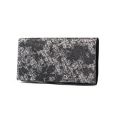 所作 長財布 メンズ レディース 財布 かぶせ Shosa ブランド おしゃれ 日本製 本革 小銭入れ 薄型 薄い スリム 和風 和 柄 レザー 革 牛革 経年変化 軽量 軽い 雨 花 土 ワルツ 太陽 星 月 ロングウォレット