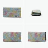 所作 カードケース メンズ レディース 名刺入れ Shosa ブランド 大人 おしゃれ 本革 日本製 名刺 カード 三つ折り カード入れ 霞彩 あじさい 彩律 薄型 薄い スリム 軽量 軽い 牛革 革 レザー 経年変化 和モダン