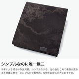 所作 財布 メンズ レディース Shosa ウォレット ブランド スリム 三つ折り 牛革 レザー 一枚革 シンプル 個性的 和風 軽い かっこいい 小銭入れ カード収納 美しい 日本製 モアレ ショートウォレット2.0