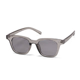 サンカク サングラス メンズ レディース SUNKAK メガネ ブランド 薄い色 色 UVカット 紫外線カット 運転 おしゃれ かっこいい ウェリントン 軽い 軽量 クリアカラー TYPE 2 CLEAR BLACK 2025 2ND