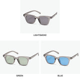 サンカク サングラス メンズ レディース SUNKAK メガネ ブランド 薄い色 色 UVカット 紫外線カット 運転 おしゃれ かっこいい ウェリントン 軽い 軽量 クリアカラー TYPE 2 CLEAR BLACK 2025 2ND