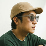 サンカク サングラス メンズ レディース SUNKAK メガネ ブランド 薄い色 色 UVカット 紫外線カット 運転 おしゃれ かっこいい ウェリントン 軽い 軽量 クリアカラー TYPE 2 CLEAR BLACK 2025 2ND