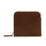Komono Wallet Com-ONO Bi-fold Mini Wallet Compact Slim Series Slim Leather Leather Leather Leather Purse Men's Ladies Slim-002