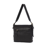 【当店限定モデル】 別注 SLOW ショルダーバッグ メンズ レディース 斜めがけバッグ 大きめ 大きい おしゃれ スロウ ショルダー バッグ メンズバッグ A4 ブランド 本革 革 レザー 軽量 軽い 大人 ファスナー 自立 黒 rubono 300S11502