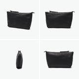 SLOW ポーチ メンズ レディース 小物入れ ブランド レザー Mサイズ スロウ マチ付き マチ 革 本革 おしゃれ シンプル ギフト プレゼント ファスナー 黒 日本製 bono Pouch M 300S17C