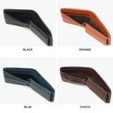 ソラチナ 二つ折り財布 メンズ レディース ブランド 軽量 SOLATINA 財布 本革 レザー 札 カード入れ 小銭入れあり 二つ折 コンパクト シンプル 大人 FUKURO series 袋縫い2つ折りウォレット SW-60103