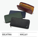 ソラチナ 長財布 メンズ レディース ブランド SOLATINA 財布 本革 レザー 革 ラウンドファスナー 小銭入れ カード入れ 札入れ パスケース付き 軽量 牛革 College series ラウンドロングウォレット SW-39600