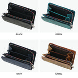 ソラチナ 二つ折り財布 メンズ レディース ブランド SOLATINA 財布 本革 レザー ホースレザー 札 カード入れ 小銭入れあり 小銭入れ仕切り 二つ折 シンプル カジュアル おしゃれ 大人 NASHIKA series SW-60202