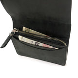 スロウ 財布 SLOW cordovan mini wallet ミニ財布 二つ折り財布 ミニウォレット フラップ かぶせ 本革 コードバン レザー 日本製 メンズ レディース SO775J