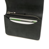 スロウ 財布 SLOW cordovan mini wallet ミニ財布 二つ折り財布 ミニウォレット フラップ かぶせ 本革 コードバン レザー 日本製 メンズ レディース SO775J