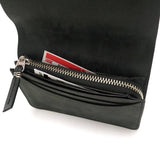 スロウ 財布 SLOW cordovan mini wallet ミニ財布 二つ折り財布 ミニウォレット フラップ かぶせ 本革 コードバン レザー 日本製 メンズ レディース SO775J