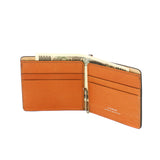 Slow money clip with coin purse with coin purse Slow Bridle Money Clip Wallet Leather Mini Wallet Genuine Leather Brand Men's Ladies Made in Japan so794J