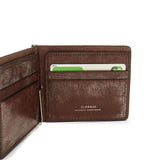Slow money clip with coin purse with coin purse Slow Bridle Money Clip Wallet Leather Mini Wallet Genuine Leather Brand Men's Ladies Made in Japan so794J