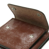 Slow money clip with coin purse with coin purse Slow Bridle Money Clip Wallet Leather Mini Wallet Genuine Leather Brand Men's Ladies Made in Japan so794J