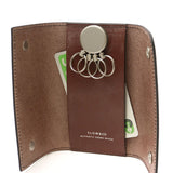 Slow key case Slow Bridle Bridle KEY CASE Smart key Genuine leather bridle men's ladies Made in Japan so796J