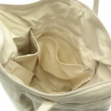 スロウ トートバッグ メンズ レディース 大きめ キャンバス ファスナー付き SLOW バッグ ショルダーバッグ カジュアル B4 A4 帆布 無地 黒 白 ヘルメットバッグ 2WAY 肩掛け コットン リネン 日本製 300S145K