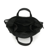 スロウ トートバッグ メンズ レディース 大きめ キャンバス ファスナー付き SLOW バッグ ショルダーバッグ カジュアル B4 A4 帆布 無地 黒 白 ヘルメットバッグ 2WAY 肩掛け コットン リネン 日本製 300S145K