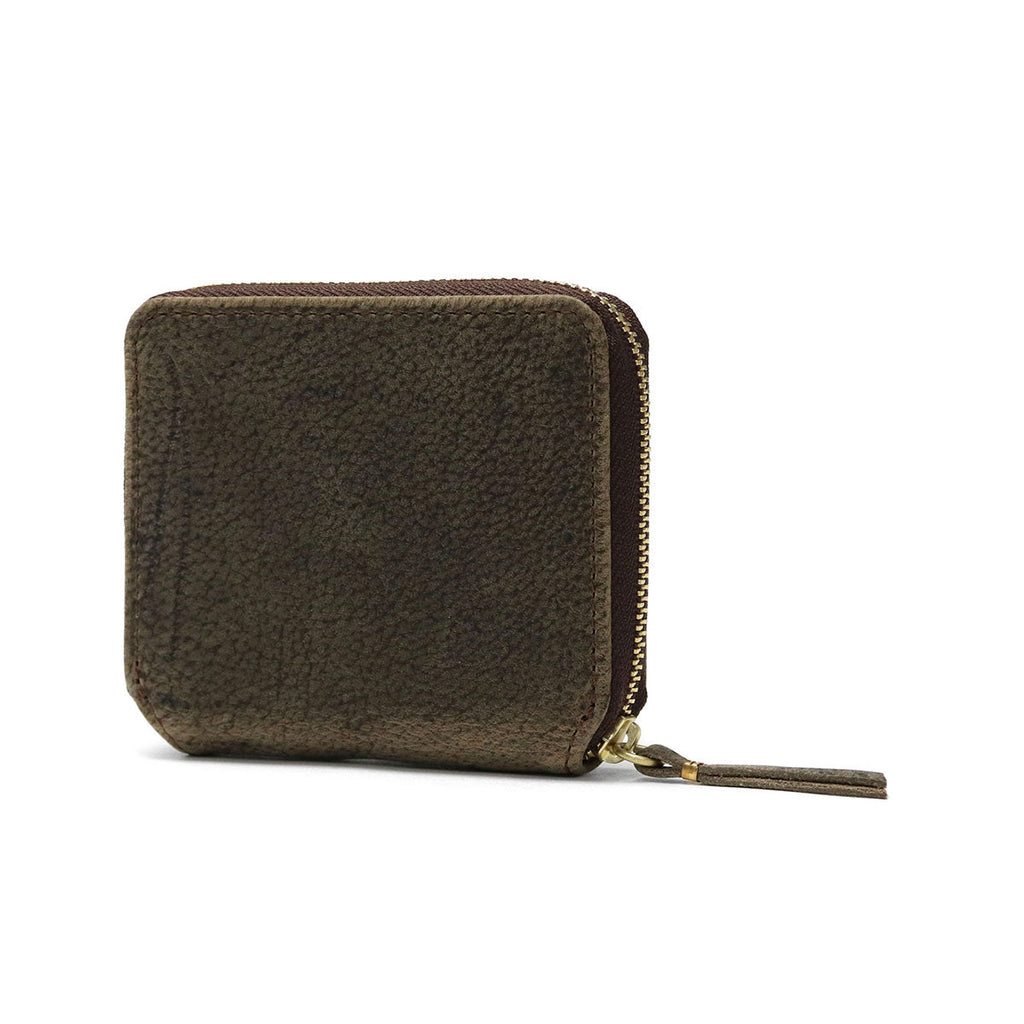 スロウ 二つ折り財布 SLOW クーズー kudu mini round wallet 財布 二
