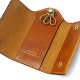 SLOW キーケース メンズ レディース 鍵入れ 小さめ スロウ ブランド 大人 レザー スマートキー 鍵 3連 収納 カード スナップボタン 革小物 おしゃれ 本革 牛革 革 経年変化 日本製 herbie smart key case SO927RS