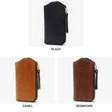 SLOW キーケース メンズ レディース 鍵入れ 小さめ スロウ ブランド 大人 おしゃれ レザー 鍵 3連 収納 ファスナー付き 革小物 コンパクト スリム 本革 牛革 革 経年変化 日本製 herbie L zip key case SO928RS