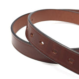 SLOW ベルト メンズ レディース スロウ ハービー カジュアル バックル レザーベルト レザー 革 本革 牛革 ブランド おしゃれ 革小物 プレーンベルト 日本製 herbie 27mm plain belt HS68J