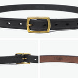 SLOW ベルト メンズ レディース スロウ ハービー カジュアル バックル レザーベルト レザー 革 本革 牛革 細め ブランド おしゃれ 革小物 プレーンベルト 日本製 herbie 20mm plain belt HS70J