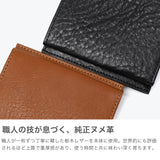 SLOW 二つ折り財布 メンズ レディース ブランド スロウ 財布 本革 小さい 小さめ 小銭入れあり ミニ財布 コンパクト 軽量 軽い レザー 牛革 がま口 日本製 bono clasp mini wallet 333S130L