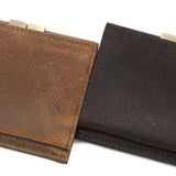 SLOW 二つ折り財布 メンズ レディース ブランド スロウ 財布 本革 小さい 小さめ 小銭入れあり ミニ財布 コンパクト 軽量 軽い レザー クーズー革 がま口 日本製 kudu clasp mini wallet 333S134L