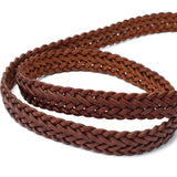 SLOW ベルト メンズ レディース スロウ ブランド カジュアル 本革 革 レザー レザーベルト レザーメッシュベルト メッシュ おしゃれ 細め 革ベルト 革小物 編み上げ バックル 日本製 herbie mesh belt HS90P