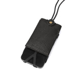 SLOW ネックポーチ メンズ レディース おしゃれ 本革 スロウ 革 レザー ブランド 日本製 ポーチ スマホホルダー スマホ ストラップ カジュアル 軽量 軽い 小さめ 首掛け bono mobile neck pouch 333S133L