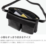 SLOW ボディバッグ メンズ レディース スロウ バッグ 本革 革 レザー ブランド 小さめ コンパクト スモール 軽量 斜めがけ ショルダー かっこいい おしゃれ シンプル 横型 日本製 A5 Cb Helmet Body Bag 858S73R