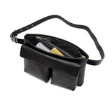 SLOW ボディバッグ メンズ レディース スロウ バッグ 本革 革 レザー ブランド 小さめ コンパクト スモール 軽量 斜めがけ ショルダー かっこいい おしゃれ シンプル 横型 日本製 A5 Cb Helmet Body Bag 858S73R