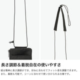 エスエムエル お財布ショルダー SML ショルダーウォレット ミニショルダー トラベルウォレット お財布ポシェット 斜めがけ 小さめ ミニウォレット 財布 カード 無地 旅行 2WAY 5LAYERS SHOULDER WALLET K905012